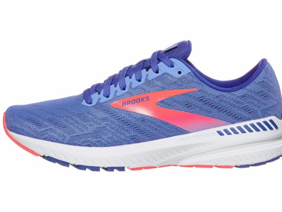 Footwear * | Brooks Women'S Ravenna 11 (469 Cornflower/Blue/Coral)