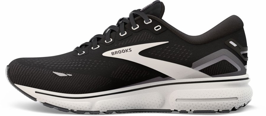 Footwear * | Brooks Women'S Ghost 15 (012 Black/Blackened Pearl/White)