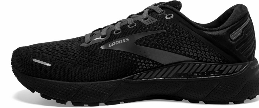 Footwear * | Brooks Men'S Adrenaline Gts 22 (020 Black/Black/Ebony)