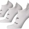 Socks * | Brooks Run-In No Show Sock 3-Pack(100 White)