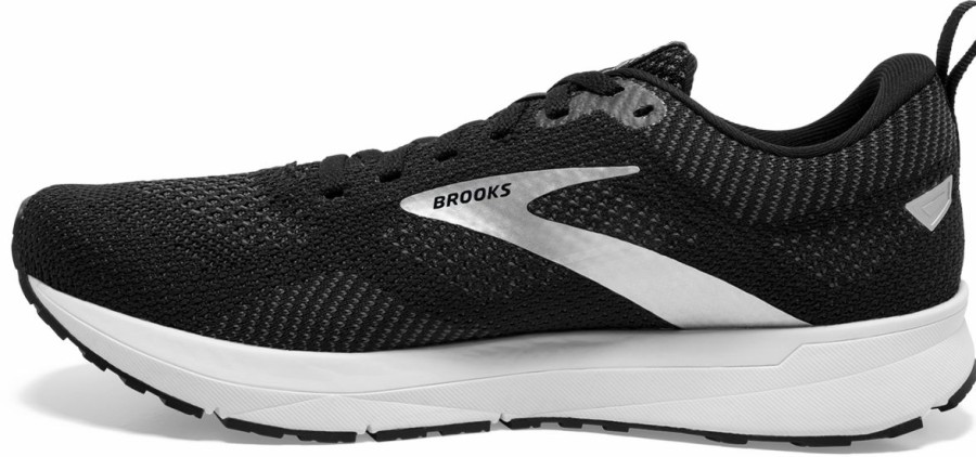 Footwear * | Brooks Women'S Revel 5 (036 Black/Metallic/White)