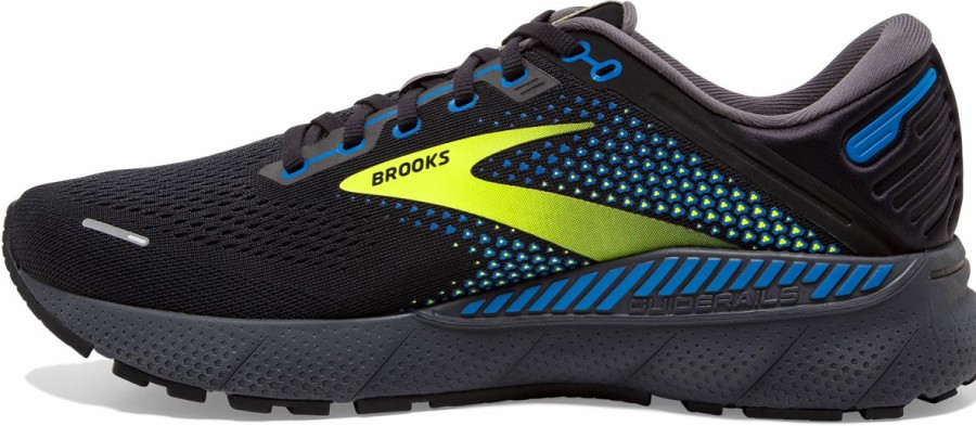 Footwear * | Brooks Men'S Adrenaline Gts 22 (069 Black/Blue/Nightlife)