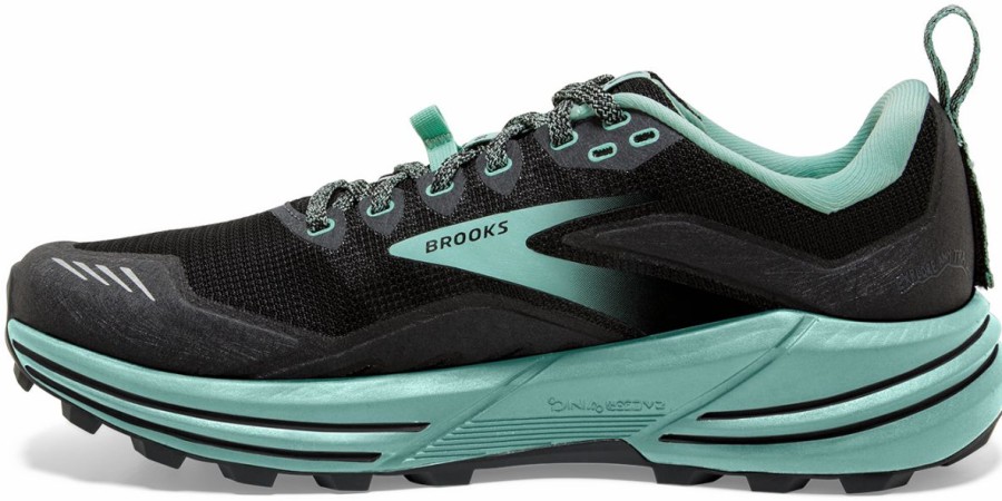 Footwear * | Brooks Women'S Cascadia 16 (049 Black/Ebony/Yucca)