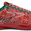 Footwear * | Brooks Men'S Levitate 5 "Run Merry" (634 Red/White/Green)