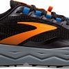 Footwear * | Brooks Men'S Caldera 5 (041 Black/Orange/Blue)