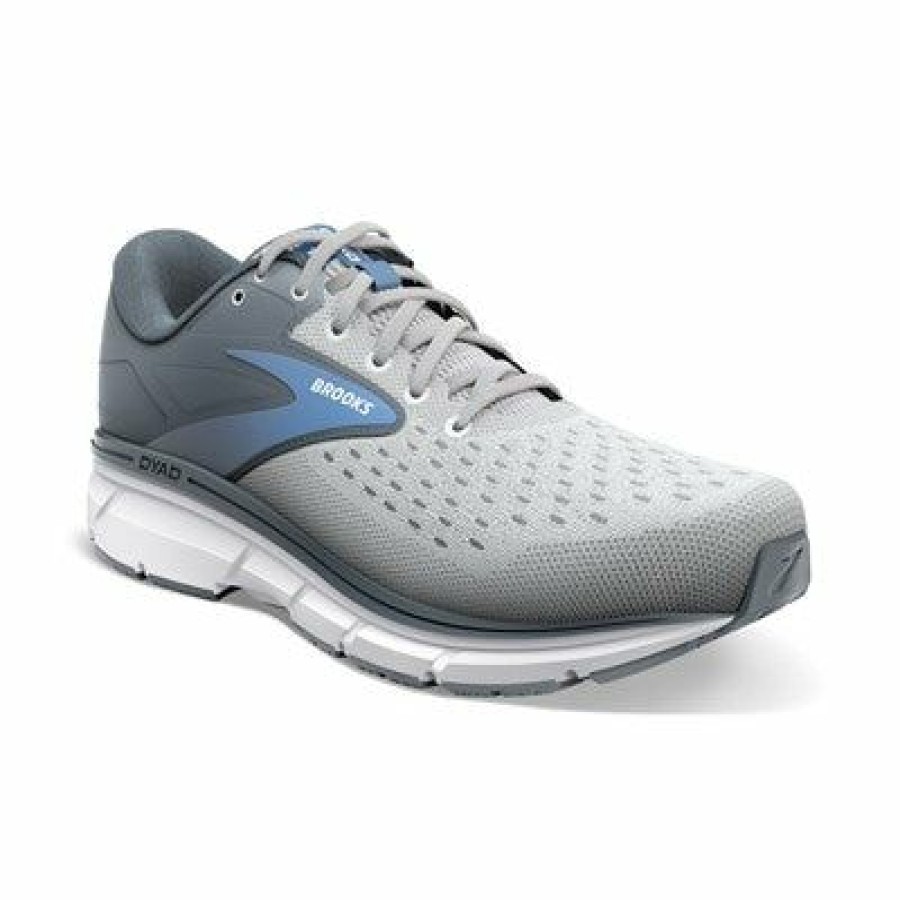 Footwear * | Brooks Women'S Dyad 11 (065- Grey/White/Blue)