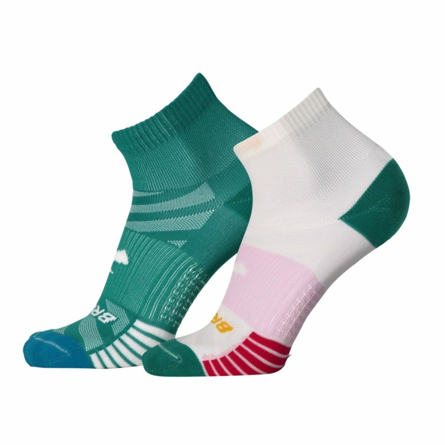 Essentials * | Brooks Ghost Lite Quarter 2 Pack Socks 280497-358