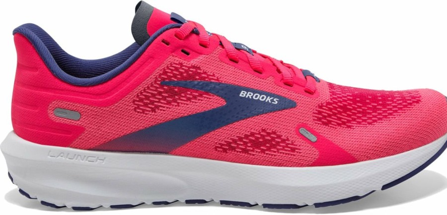 Footwear * | Brooks Women'S Launch 9 (604 Pink/Fuchsia/Cobalt)