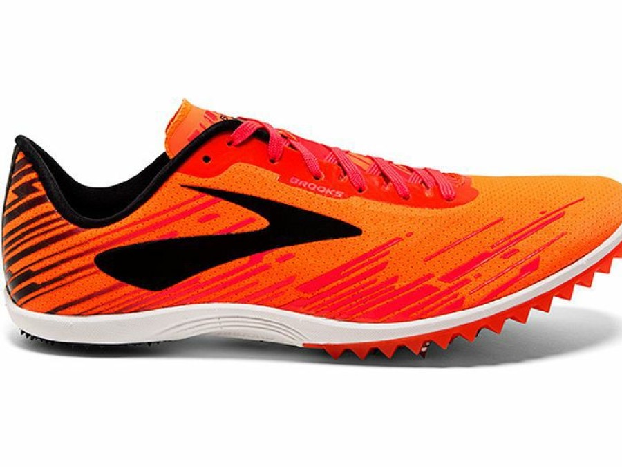 Footwear * | Brooks Men'S Mach 18 (861 Orange/Pink/Black)