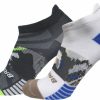 Socks * | Brooks Ghost Lite No Show Sock 2-Pack (131 Summit Swirls 23)