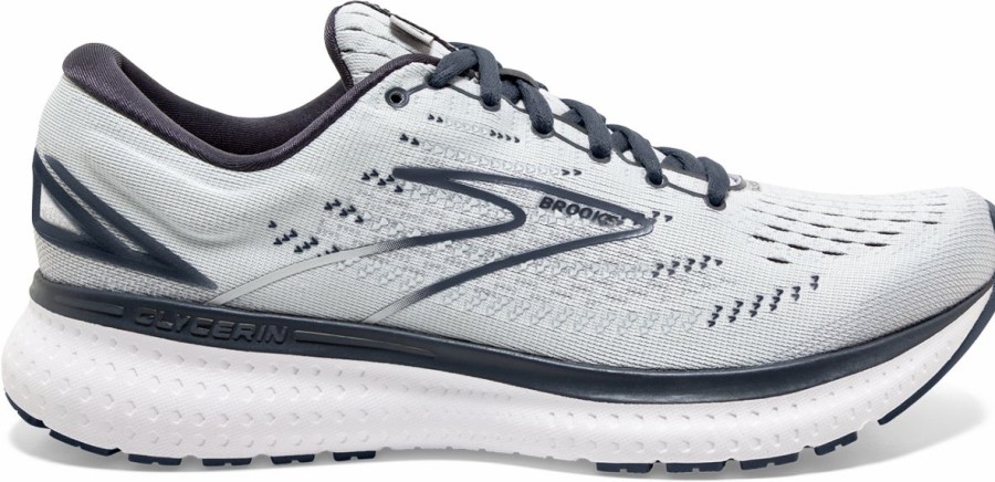 Footwear * | Brooks Women'S Glycerin 19 (085 Grey/Ombre/White)