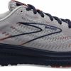 Footwear * | Brooks Men'S Glycerin 19 (002 Grey/Alloy/Peacoat)