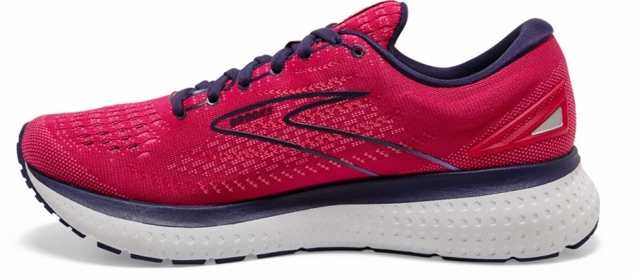 Footwear * | Brooks Women'S Glycerin 19 (623 Barberry/Purple/Calypso)