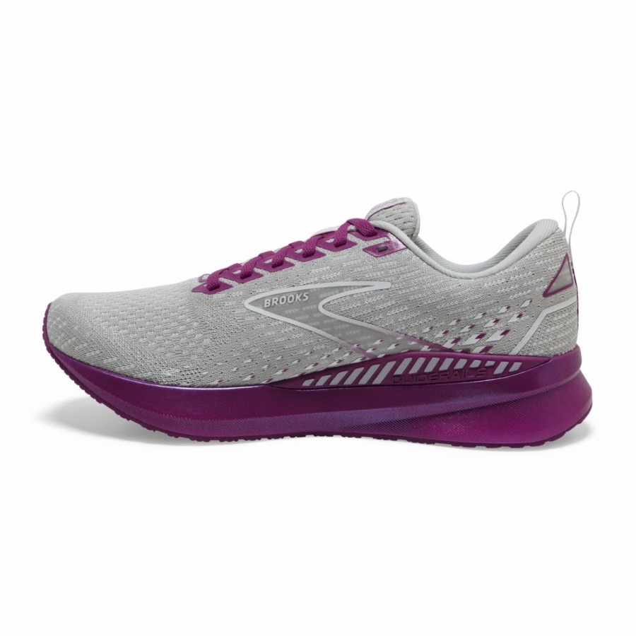 Footwear * | Brooks Women'S Levitate 5 Gts (003 Grey/Lavender/Baton Rouge)