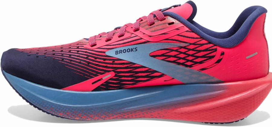 Footwear * | Brooks Women'S Hyperion Max (659 Pink/Cobalt/Blissful Blue)