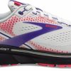 Footwear * | Brooks Women'S Ghost 14 (192 White/Purple/Coral)