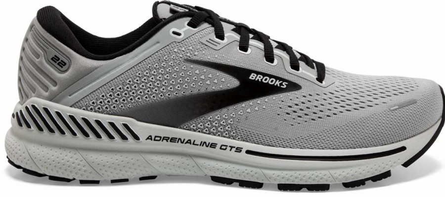 Footwear * | Brooks Men'S Adrenaline Gts 22 (012 Alloy/Grey/Black)