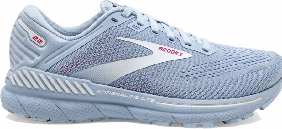 Footwear * | Brooks Women'S Adrenaline Gts 22 (427 Kentucky Blue/White/Rose)