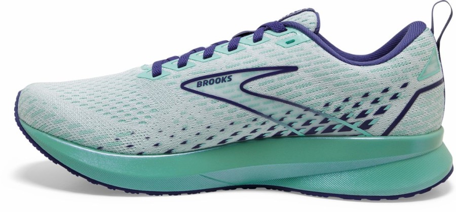 Footwear * | Brooks Women'S Levitate 5 (127 White/Navy Blue/Yucca)