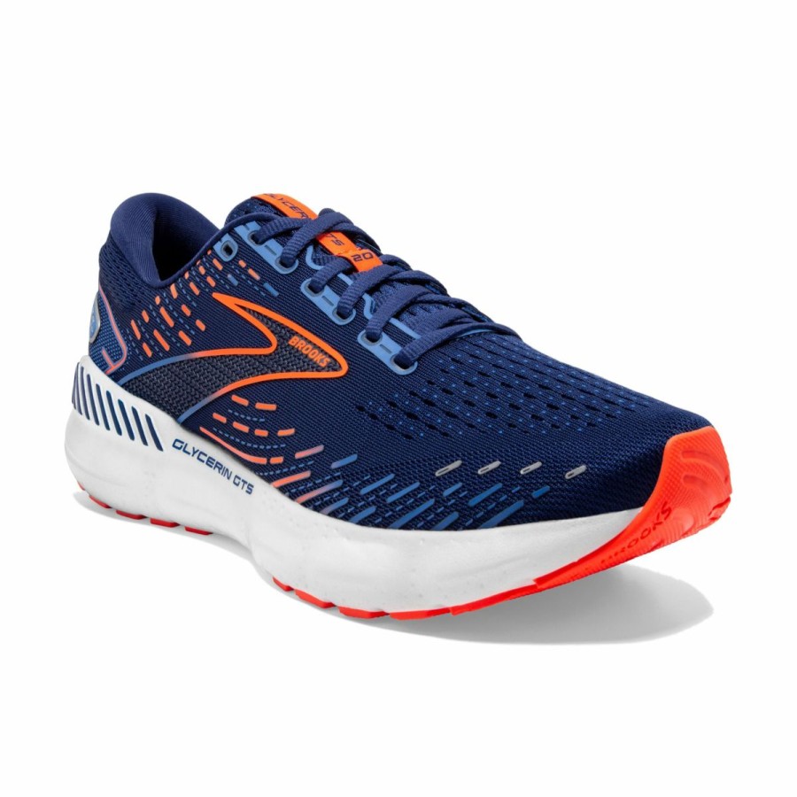 Running & Walking * | Men'S Brooks Glycerin Gts 20 110383 1D 444