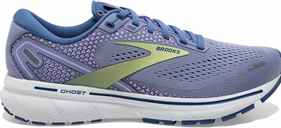 Footwear * | Brooks Women'S Ghost 14 (544 Purple Impression/Dutch/Lime)