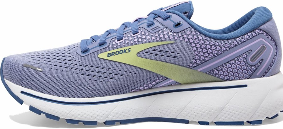 Footwear * | Brooks Women'S Ghost 14 (544 Purple Impression/Dutch/Lime)