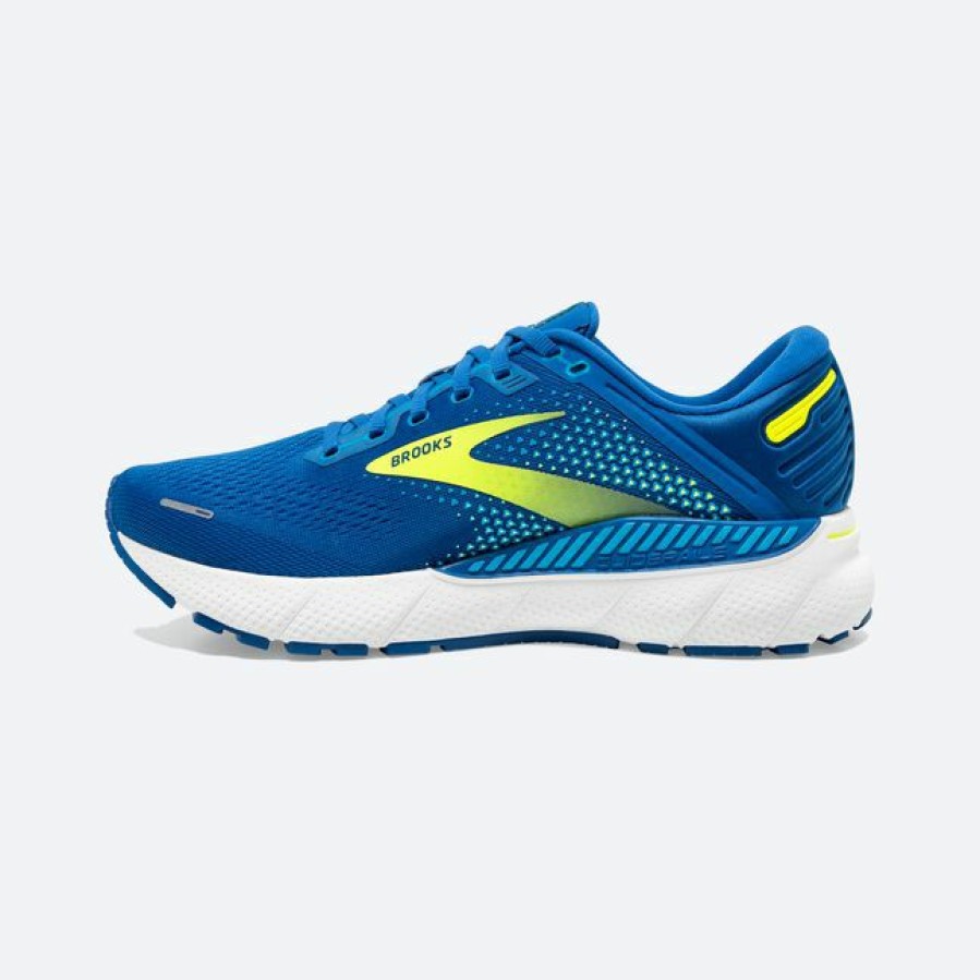 Footwear * | Brooks Men'S Adrenaline Gts 22 (482 Blue/Nightlife/White)