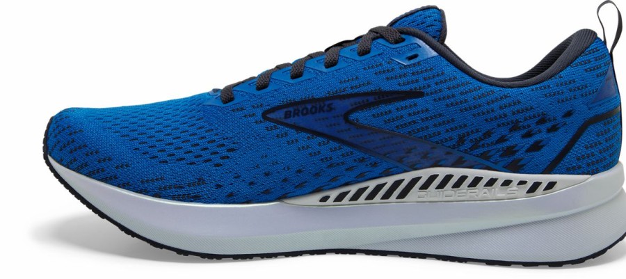 Footwear * | Brooks Men'S Levitate 5 Gts (457 Blue/India Ink/White)