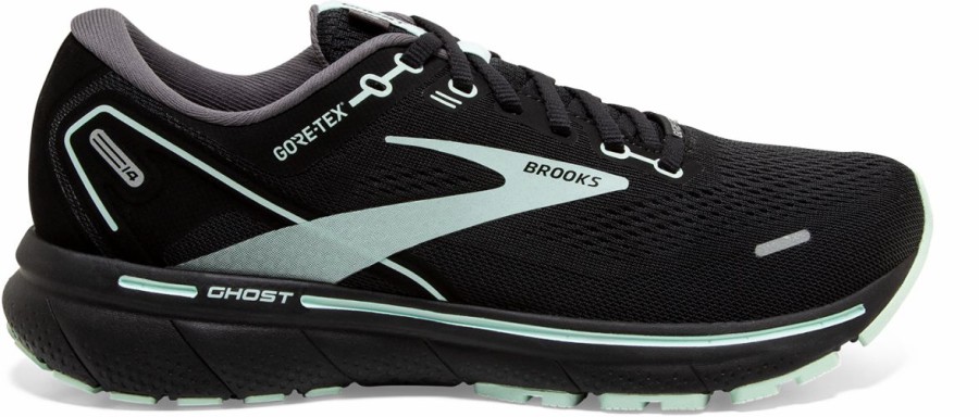 Footwear * | Brooks Women'S Ghost 14 Gtx (015 Black/Blackened Pearl)