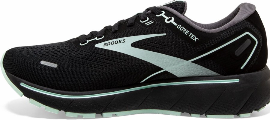 Footwear * | Brooks Women'S Ghost 14 Gtx (015 Black/Blackened Pearl)