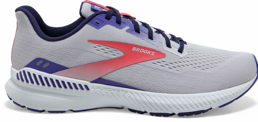 Footwear * | Brooks Women'S Launch Gts 8 (520 Lavender/Astral/Coral)