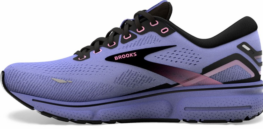 Footwear * | Brooks Women'S Ghost 15 (544 Purple/Pink/Black)