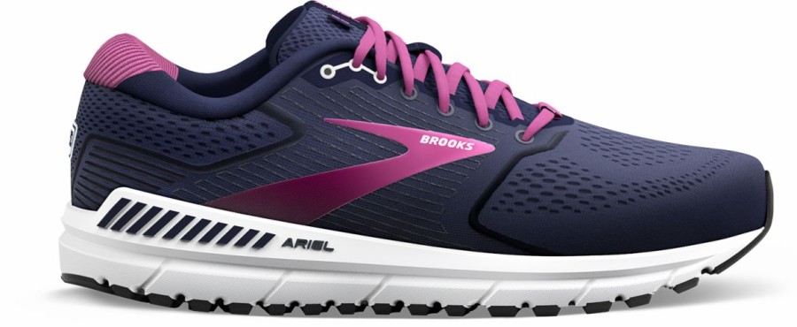 Footwear * | Brooks Women'S Ariel '20 (491 Peacoat/Vivid Viola/White)