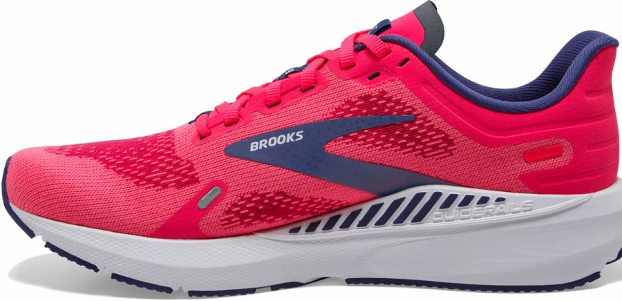 Footwear * | Brooks Women'S Launch Gts 9 (604 Pink/Fuchsia/Cobalt)