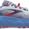 Footwear * | Brooks Women'S Caldera 6 (093 Oyster/Blissful Blue/Pink)