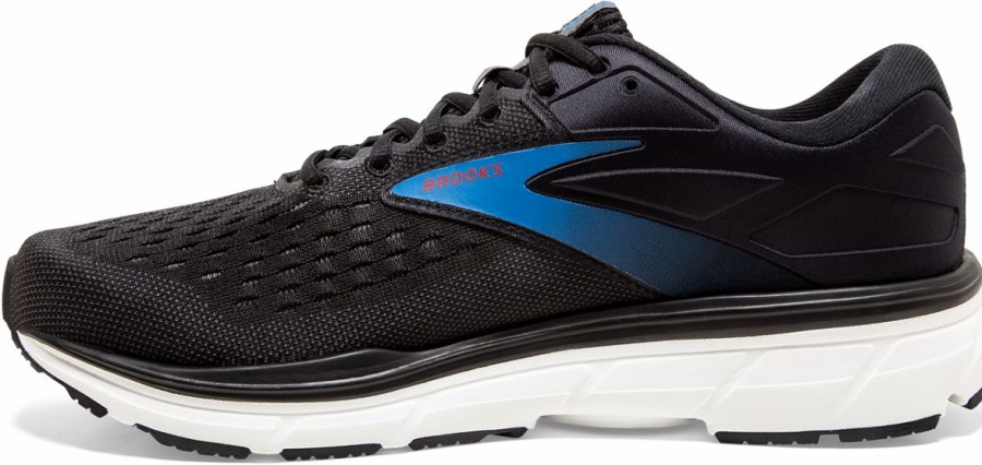 Footwear * | Brooks Men'S Dyad 11 (064 Black/Ebony/Blue)