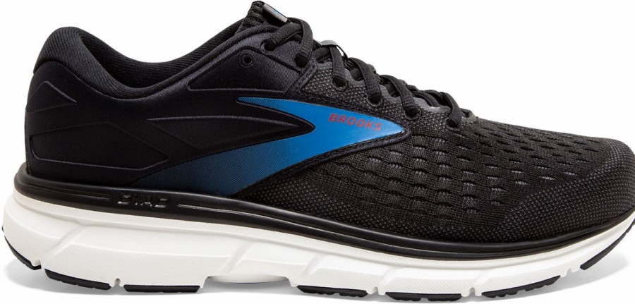 Footwear * | Brooks Men'S Dyad 11 (064 Black/Ebony/Blue)