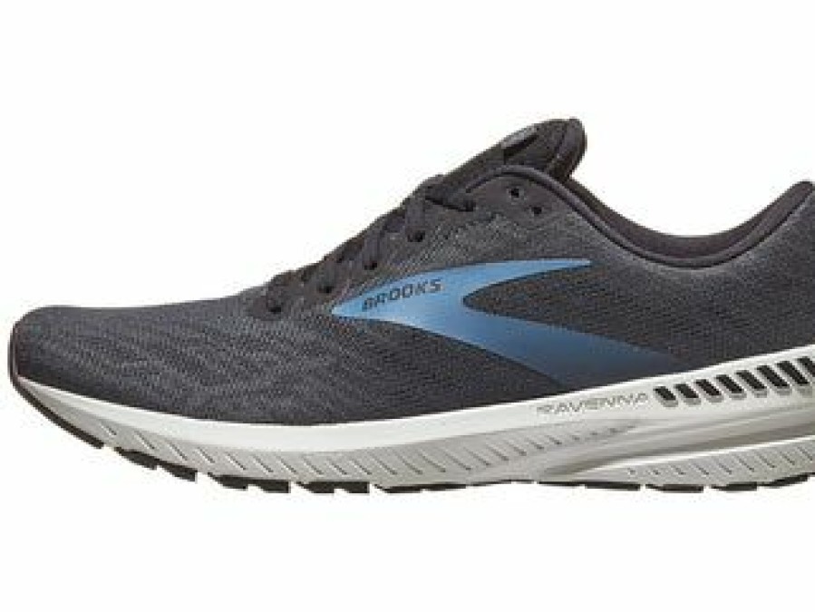 Footwear * | Brooks Men'S Ravenna 11 (060 Ebony/Black/Stellar)