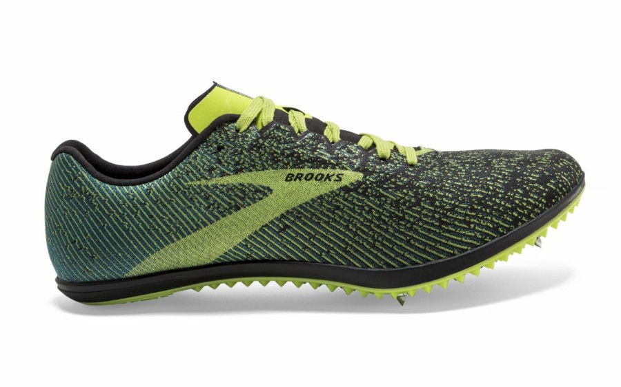 Footwear * | Brooks Men'S Mach 19 (065 Black/Shoots/Blue Grass)