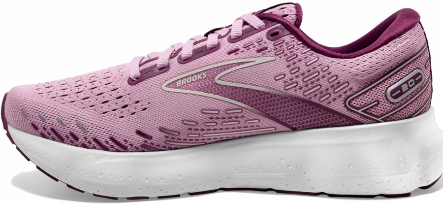 Footwear * | Brooks Women'S Glycerin 20 (577 Mauve/Grape Wine/Grey)