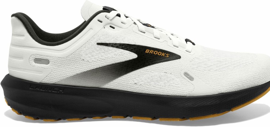 Footwear * | Brooks Women'S Launch 9 (121 White/Black/Tan)