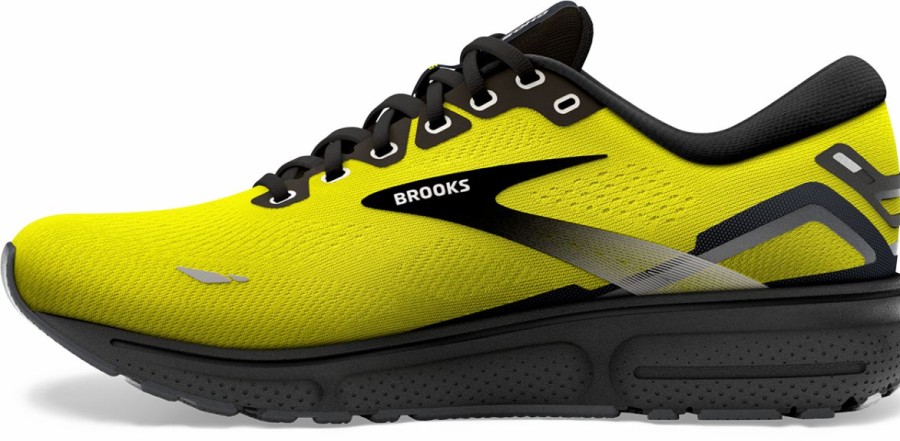 Footwear * | Brooks Men'S Ghost 15 (762 Nightlife/Black/Ebony)